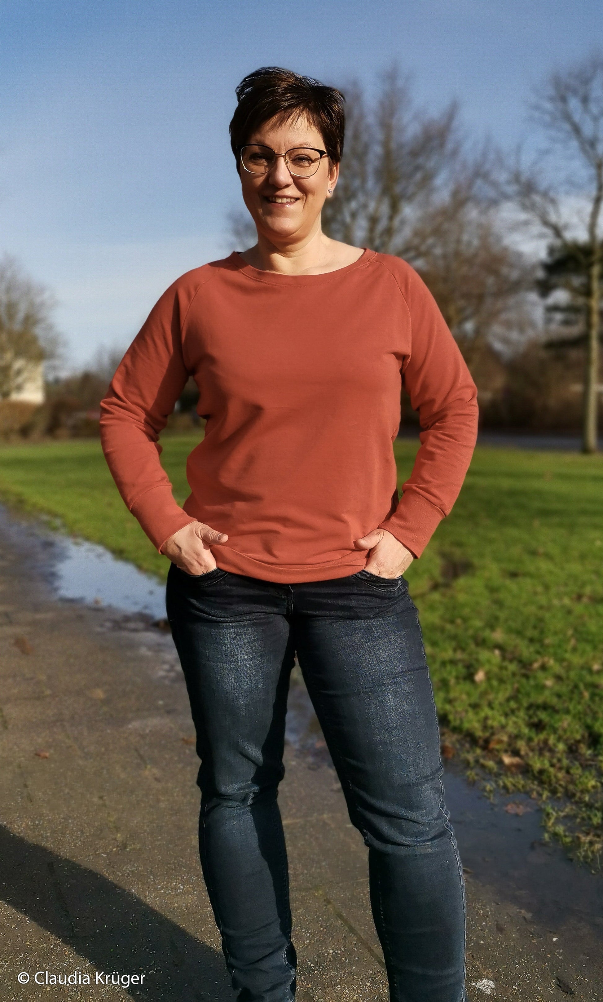 Kokvilnas cilpiņtrikotāža - terakota 240 g/m²