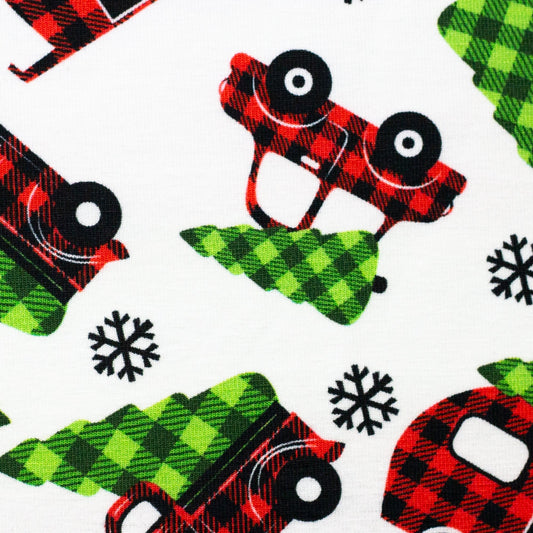 Kokvilnas trikotāža - egle uz mašīnas 230 g/m²