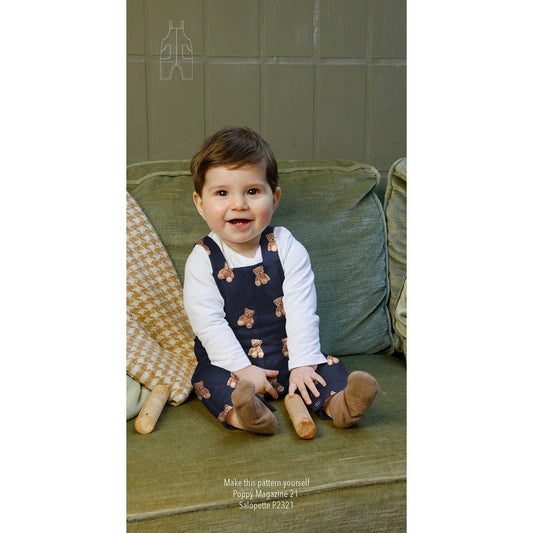 Kokvilnas trikotāža - lācīši 220 g/m² (GOTS sert.)