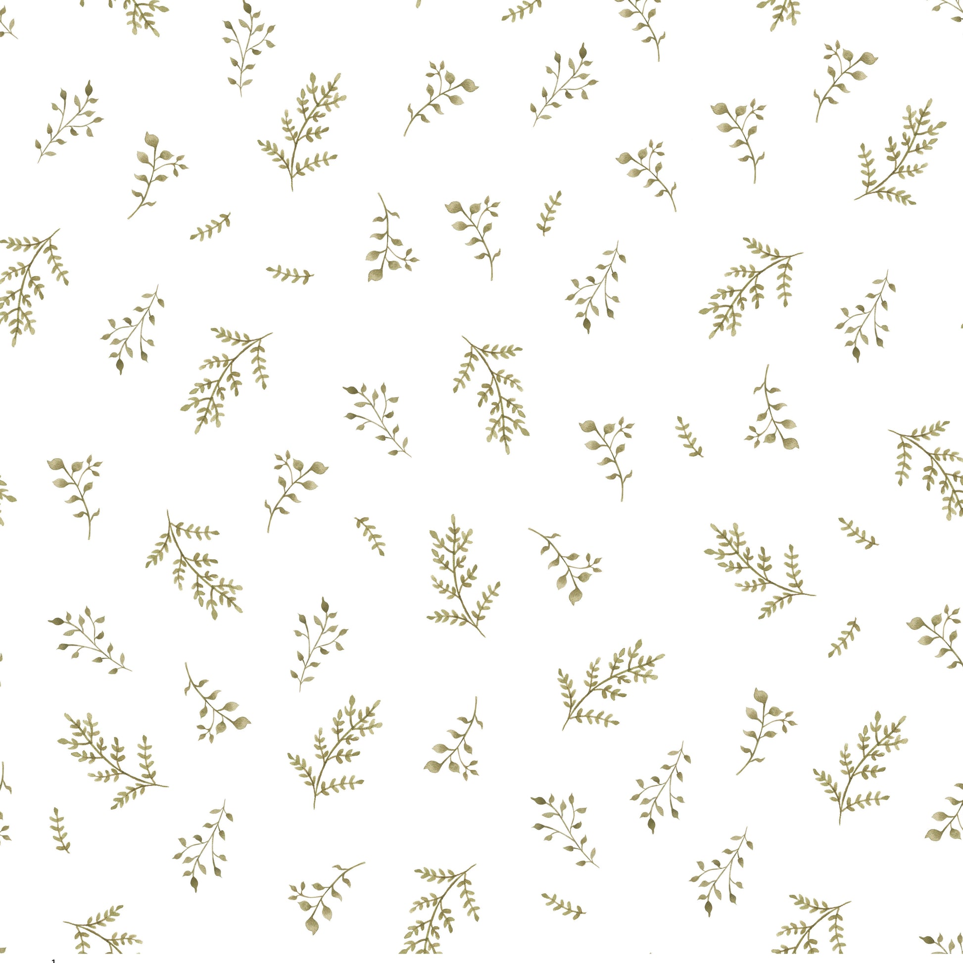 Kokvilnas trikotāža - mazie koka zariņi 200 g/m²