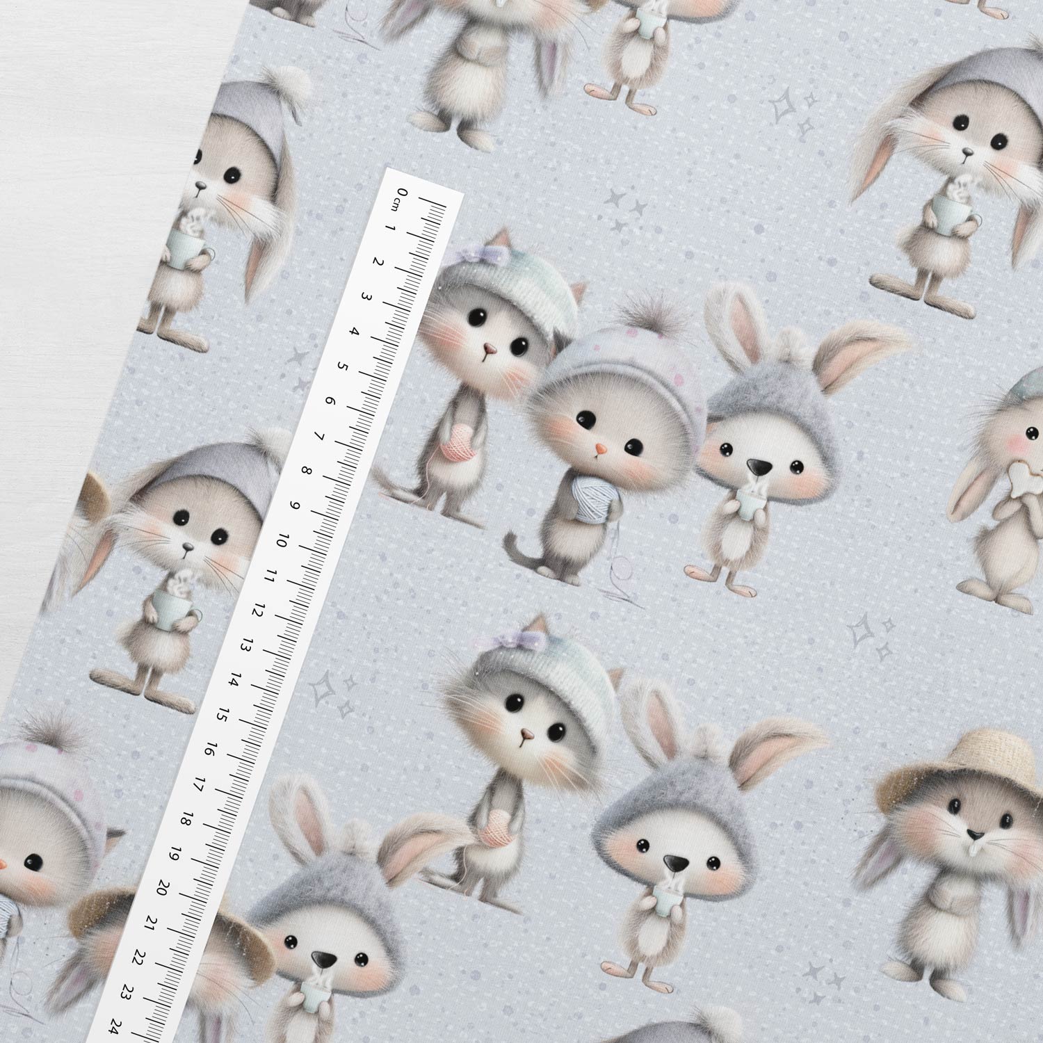 Kokvilnas trikotāža - pelītes 200 g/m²