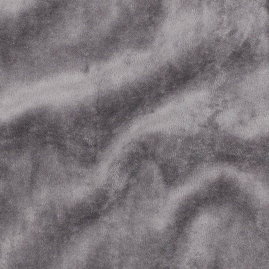 Attēls ar Kokvilnas velūrs - tumši pelēks 250 g/m² – pieejams Šarlotes audumi