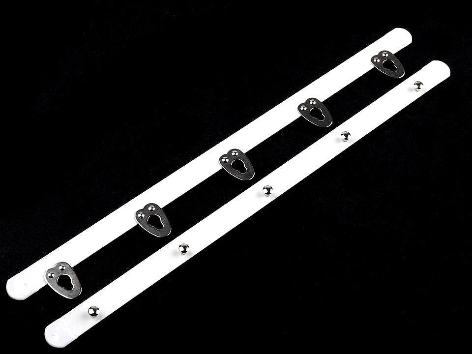 Korsešu stiprinājums (Busk), 12 mm plats, 20–25 cm garš