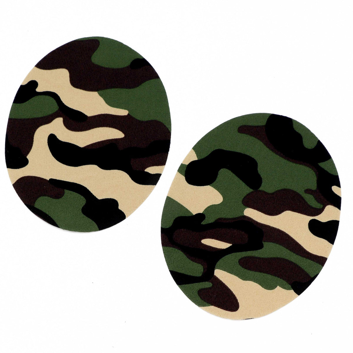 Self-adhesive fabric patches – camouflage pattern, 2 pcs
