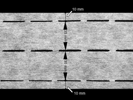 Attēls ar Līmauduma lente - balta – pieejams Šarlotes audumi