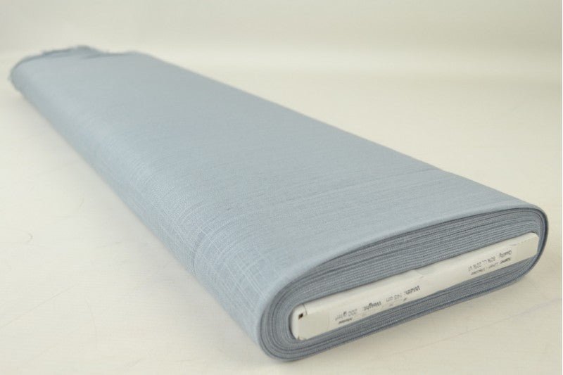 Lins ar viskozi - dūmakaini zils 200 g/m²