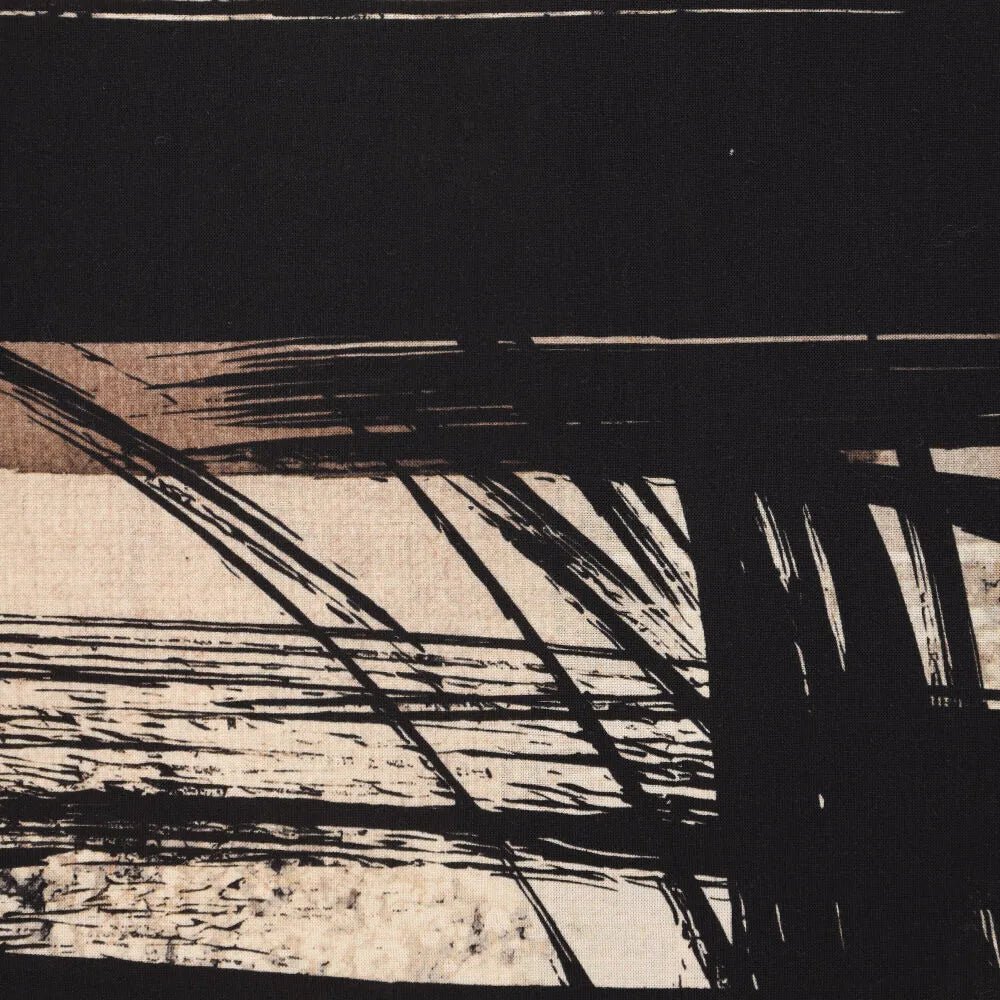 Lins ar viskozi - melni otras triepieni 120 g/m²