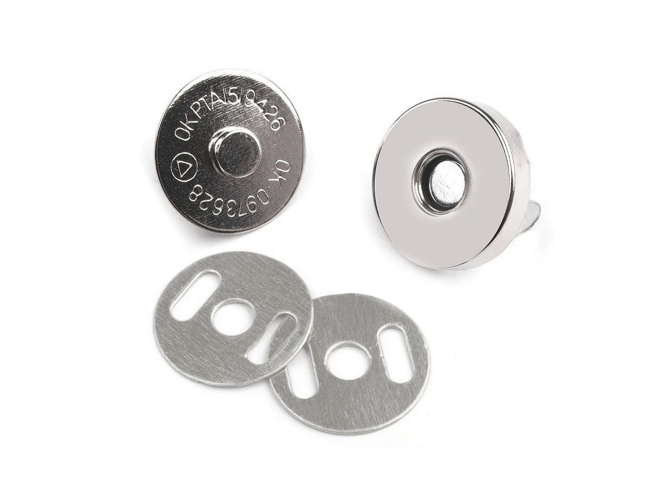 Magnētiskā aizdare Ø18 mm, komplektā 5 gb.