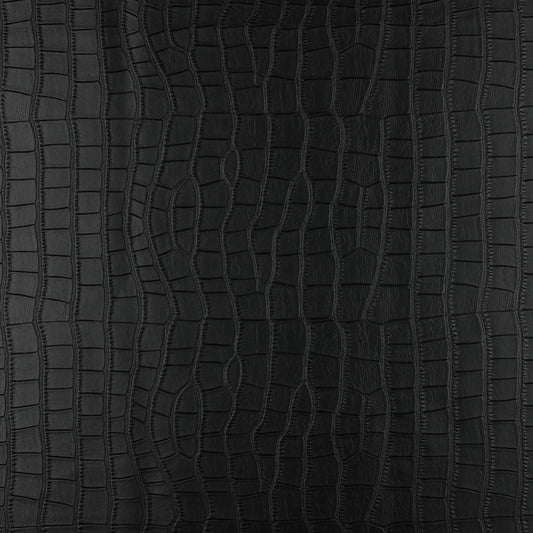 Mākslīgā āda - melna strukturēta 340 g/m²