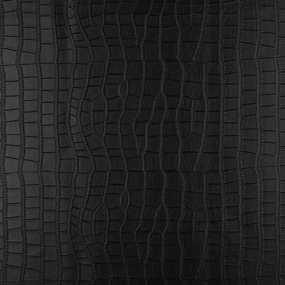 Mākslīgā āda - melna strukturēta 340 g/m²