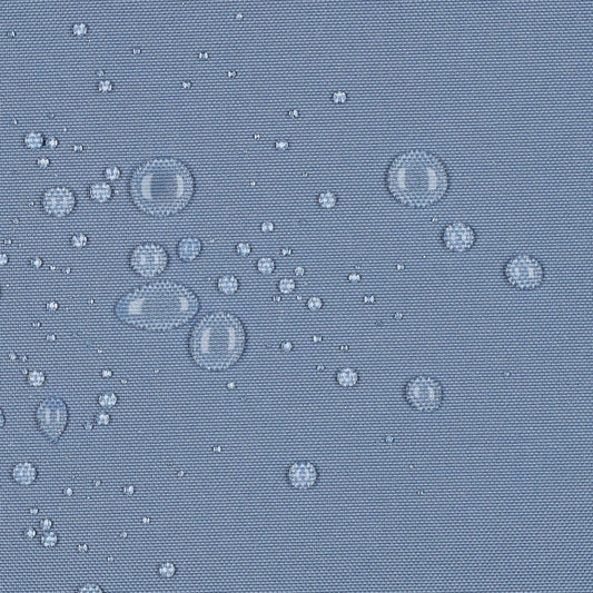 Mēbeļu audums ūdensizturīgs - dūmakaini zils 215 g/m²