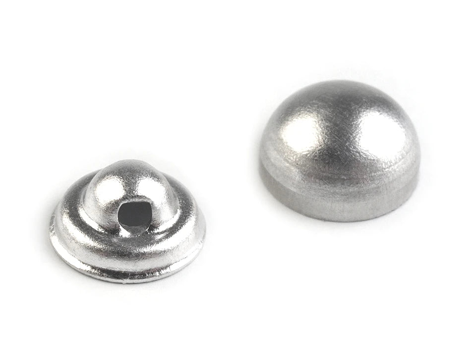 Metāla pogas pašapvilkšanai | 10 mm