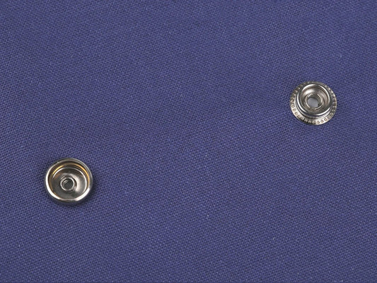 Metāla spiedpogas Ø15 mm (AM6) – O - SPRING, biezākiem audumiem|10 gb