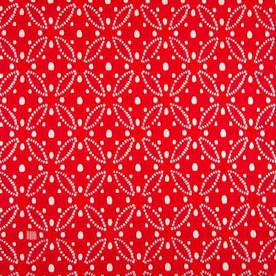 Mežģīņu audums - sarkans 150 g/m²