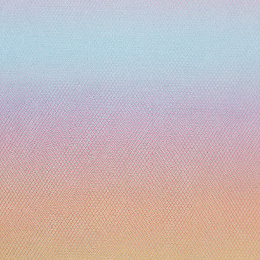 Attēls ar Mīksts tills ombre oranžs/zils 15 g/m² – pieejams Šarlotes audumi