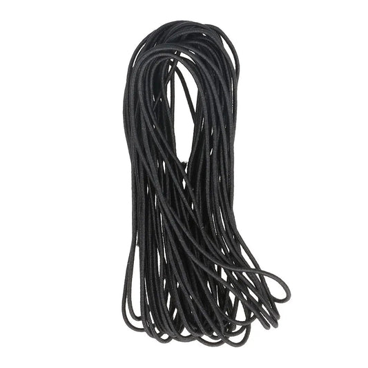 Milward elastīga pērlīšu aukla 1.3 mm 3.6m - melna