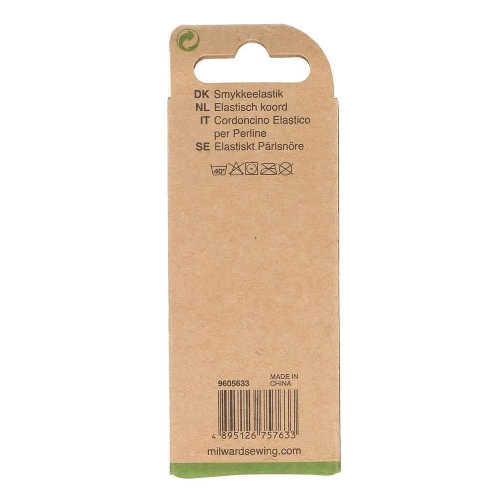 Milward elastīga pērlīšu aukla 1.3 mm 3.6m - zeltīta