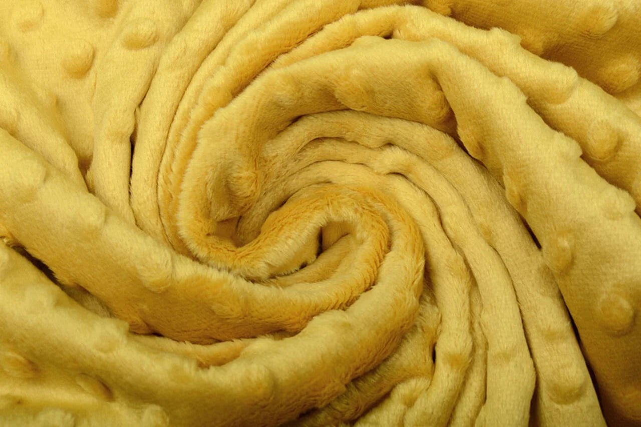 Minky flīss - sinepju 260 g/m²