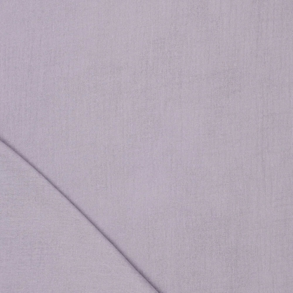 Attēls ar Muslīns - gaisīgs dūmakaini lillā 125 g/m² – pieejams Šarlotes audumi