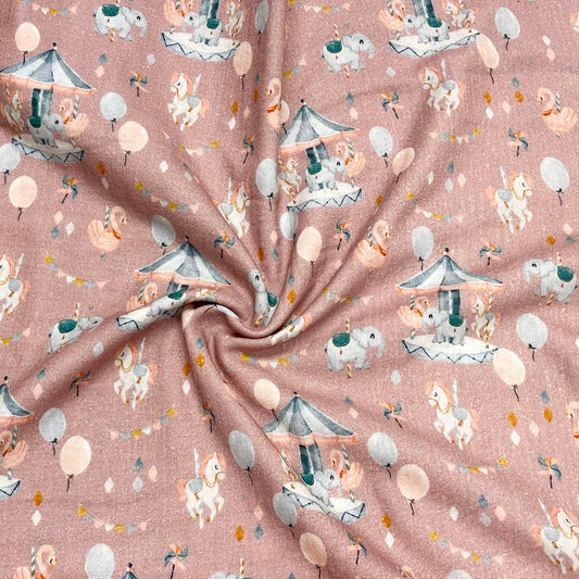 Muslīns - karuselis 120 g/m² (GOTS sertif.)