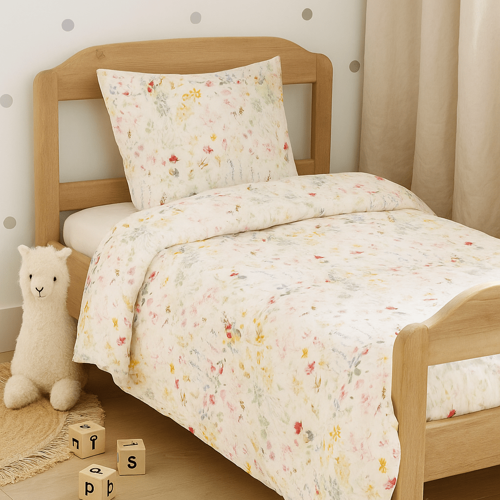 Muslīns - ziedu pļava 120 g/m²