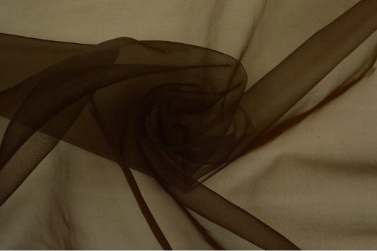 Organza - brūna 25 g/m²