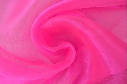 Organza - fuksija 25 g/m²