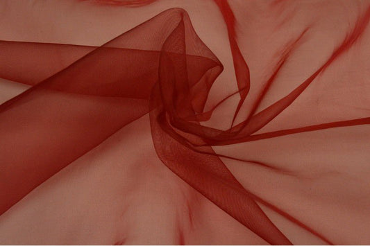Organza - tumši sarkana 25 g/m²