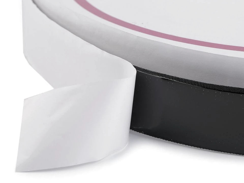Self-adhesive hook-and-loop tape, Velcro tape 30 mm – available online at Šarlotes audumi