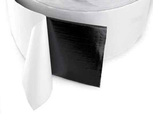 Image of self-adhesive Velcro tape 8 cm – available online at Šarlotes audumi