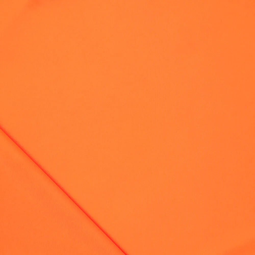 Peldkostīmu likras audums - koši oranžs 200 g/m²