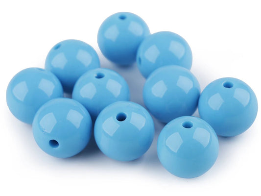 Pērlītes, Ø20 mm, 10 gb|dažādu krāsu varianti