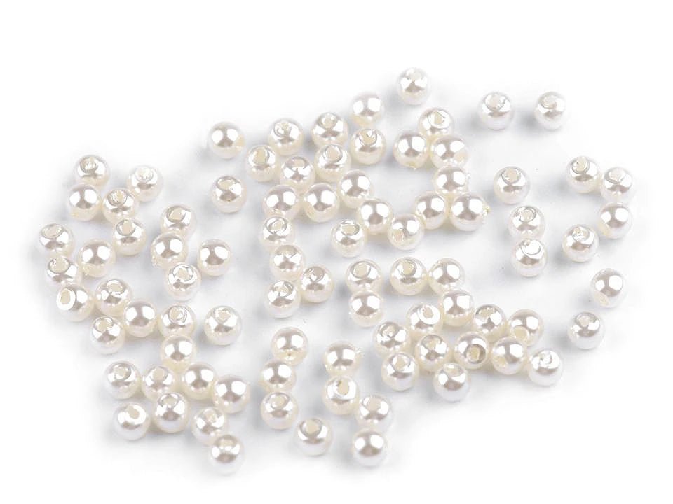 Pērlītes, Ø4 mm, 10 g - dažādu krāsu varianti