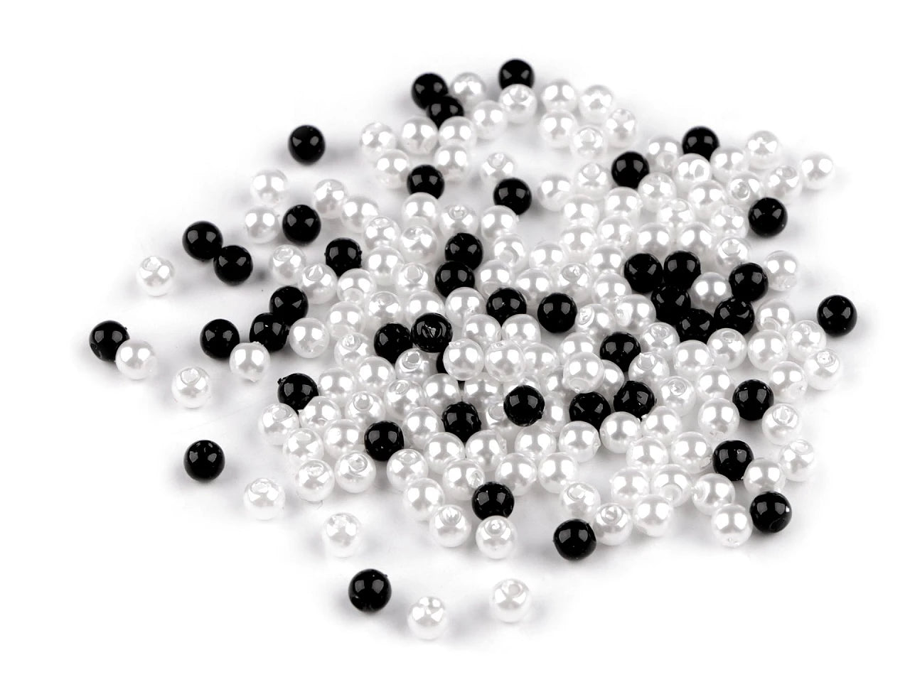 Pērlītes, Ø4 mm, 10 g - dažādu krāsu varianti