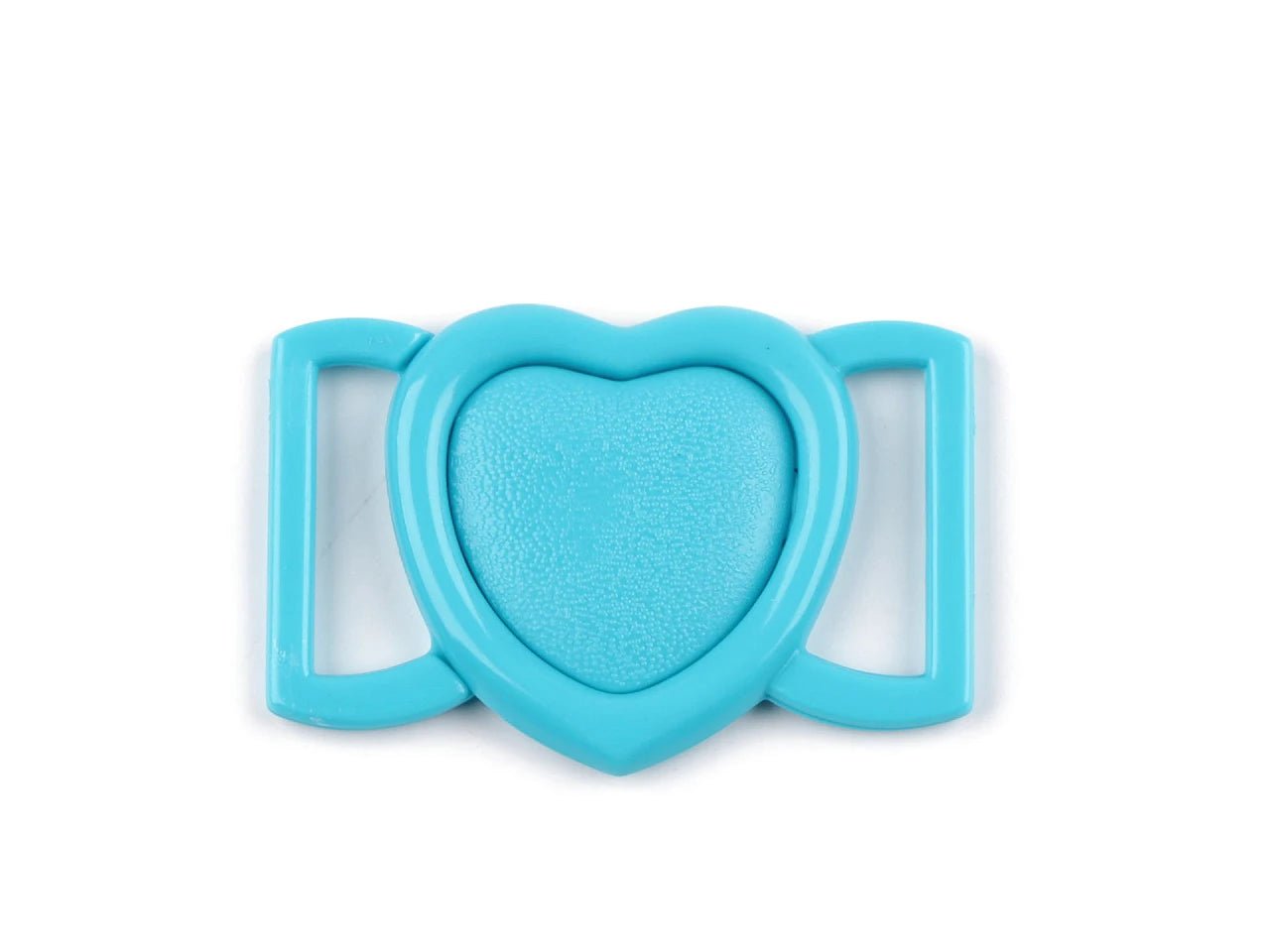 Attēls ar Plastmasas aizdare - klipsis 20 mm - tirkīzzils (2 gb iepakojums) – pieejams Šarlotes audumi