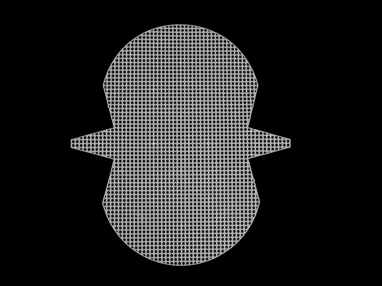 Plastmasas kanva mini somiņu vai maciņu izgatavošanai | 17 × 11.5 × 3 cm