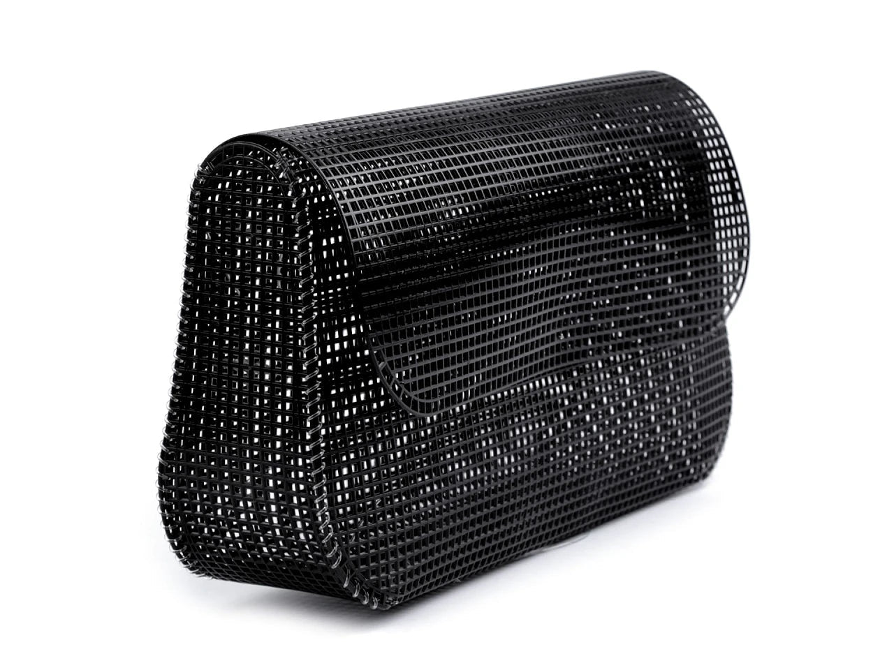 Plastmasas kanva somiņu izgatavošanai | 27 × 15 × 7 cm | Ciets režģis | 1.4 mm biezums