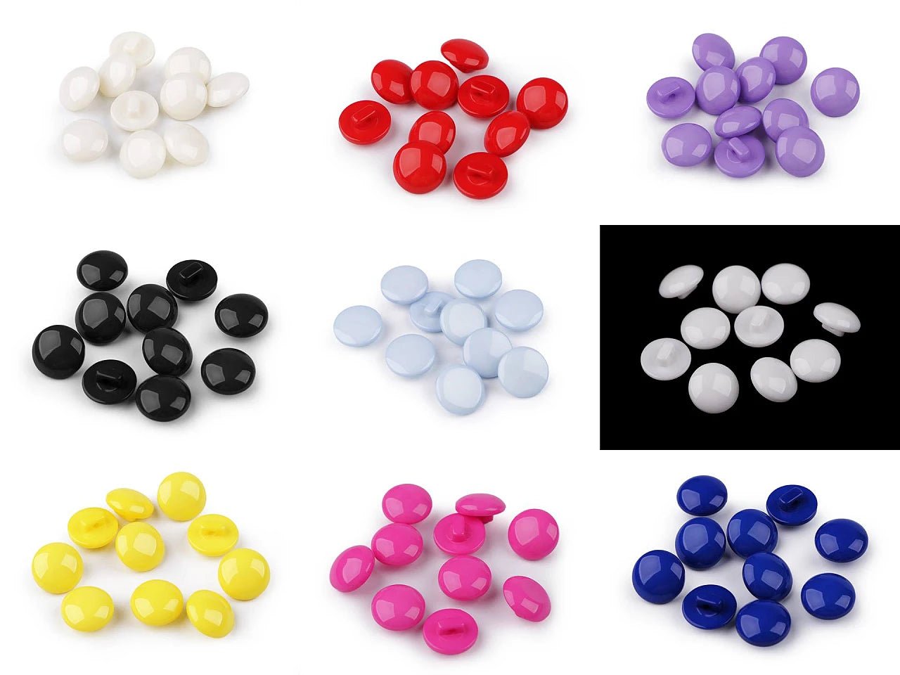 Pogas uz kājiņas 12.5 mm - maigi rozā