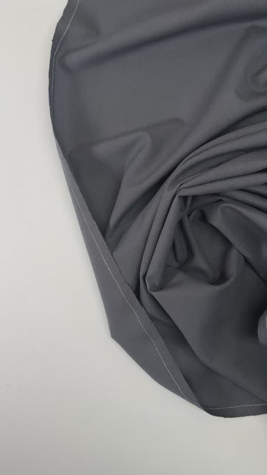 Pēdējais gabaliņš- Vilnas audums-pelēks 200 g/m²- 50cm