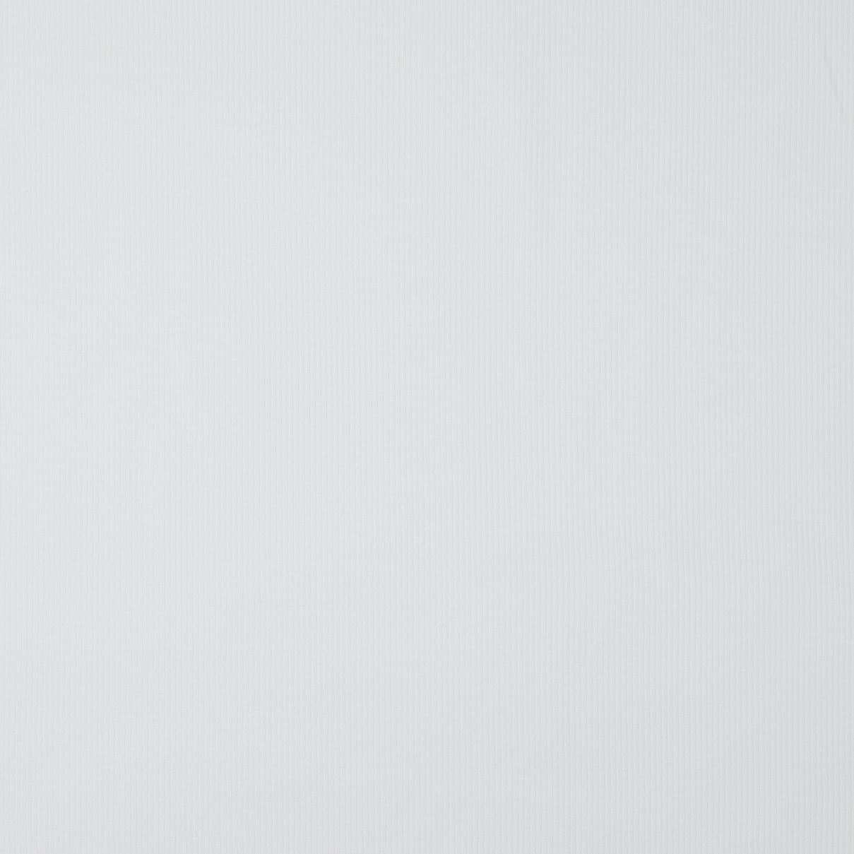 Rievotā kokvilnas trikotāža (RIB JERSEY) - balta 240 g/m²