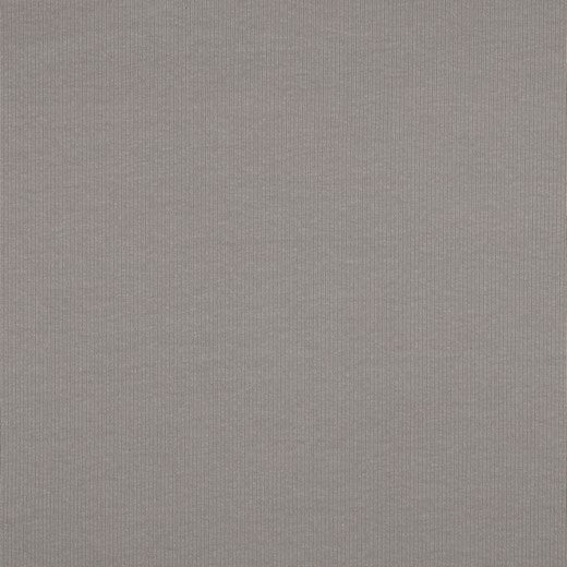 Rievotā kokvilnas trikotāža (RIB JERSEY) - tumši pelēka 240 g/m²