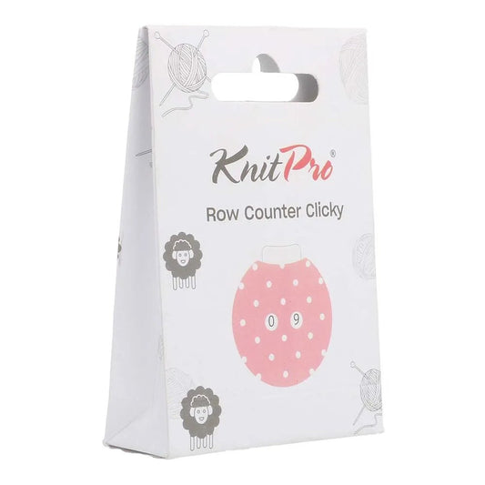 Attēls ar Rindu skaitītājs KnitPro Clicky – pieejams Šarlotes audumi