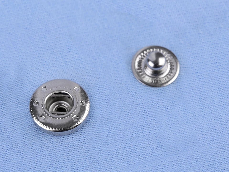 Rokas preses uzgaļu komplekts metāla spiedpogām Ø10 / 12 / 15 mm