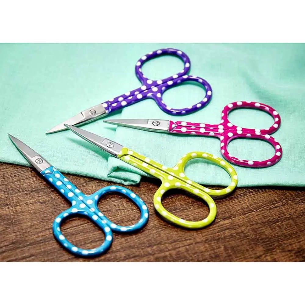 Rokdarbu šķēres | Sew Tasty | 9,3 cm | punktiņu raksts