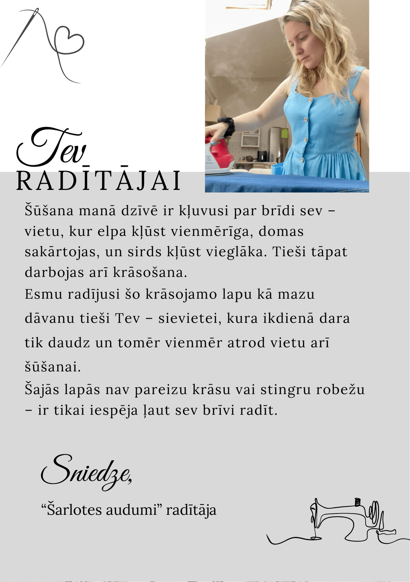 Šarlotes audumu krāsojamās lapas – Tavs mirklis radošai atelpai