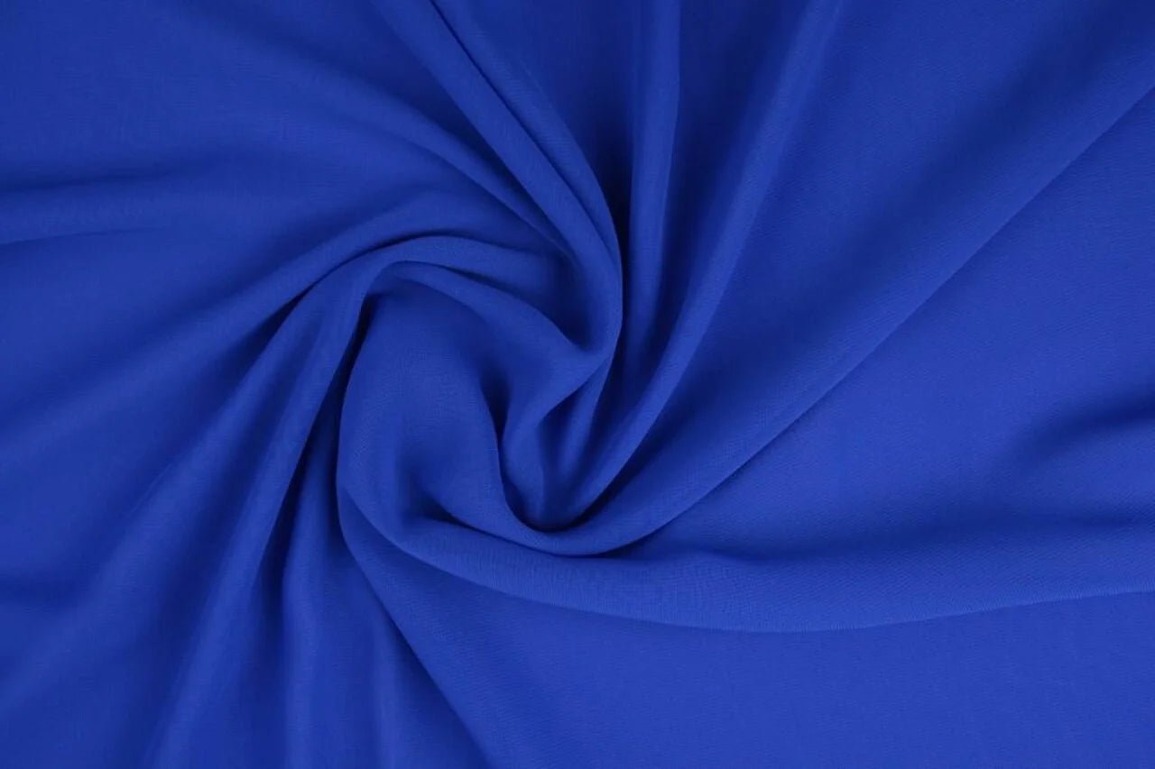 Šifons - rudzupuķu zila | 150 cm | 80 g/m²