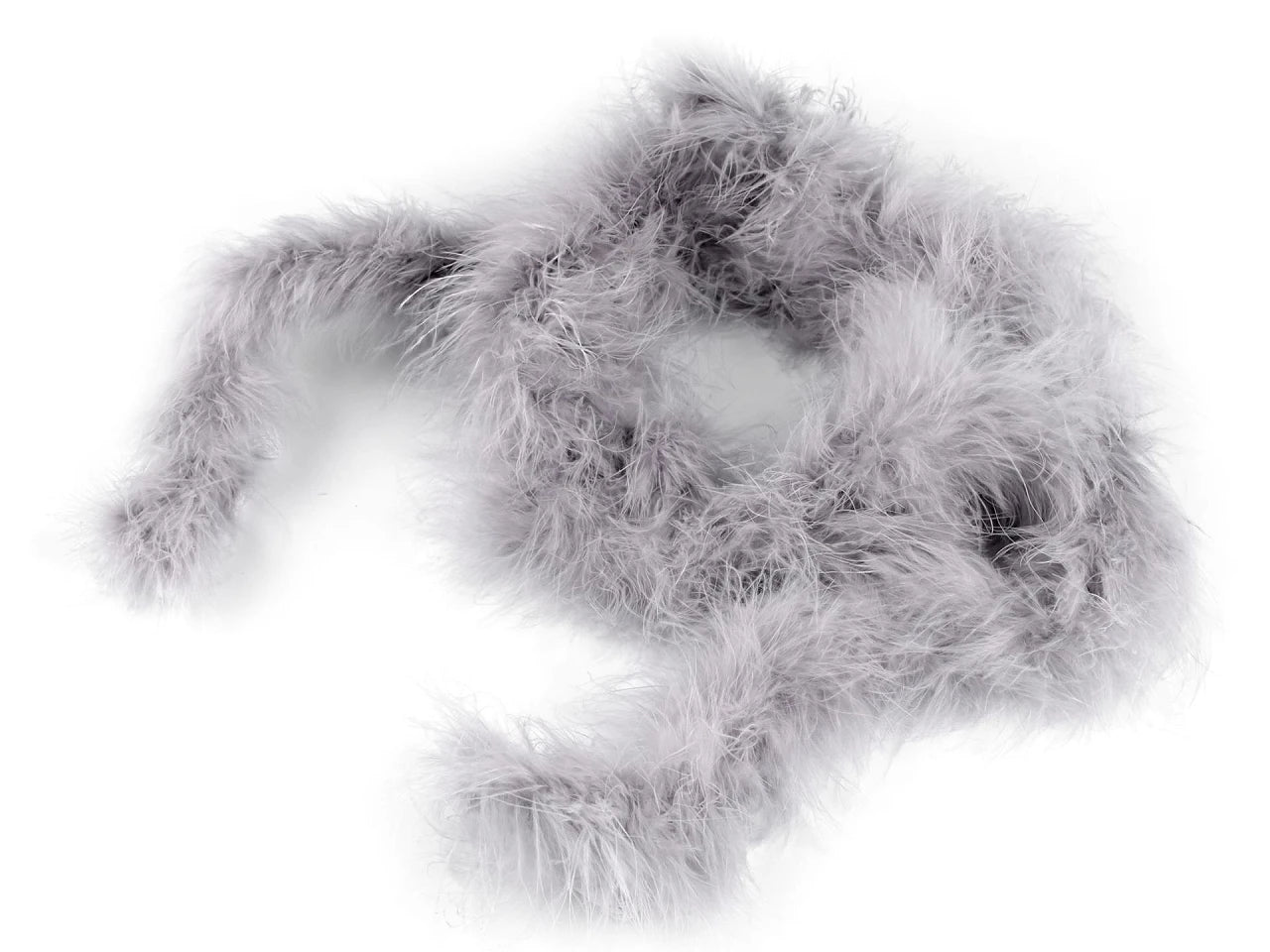 Spalvu boa - gaiši pelēks 2 m