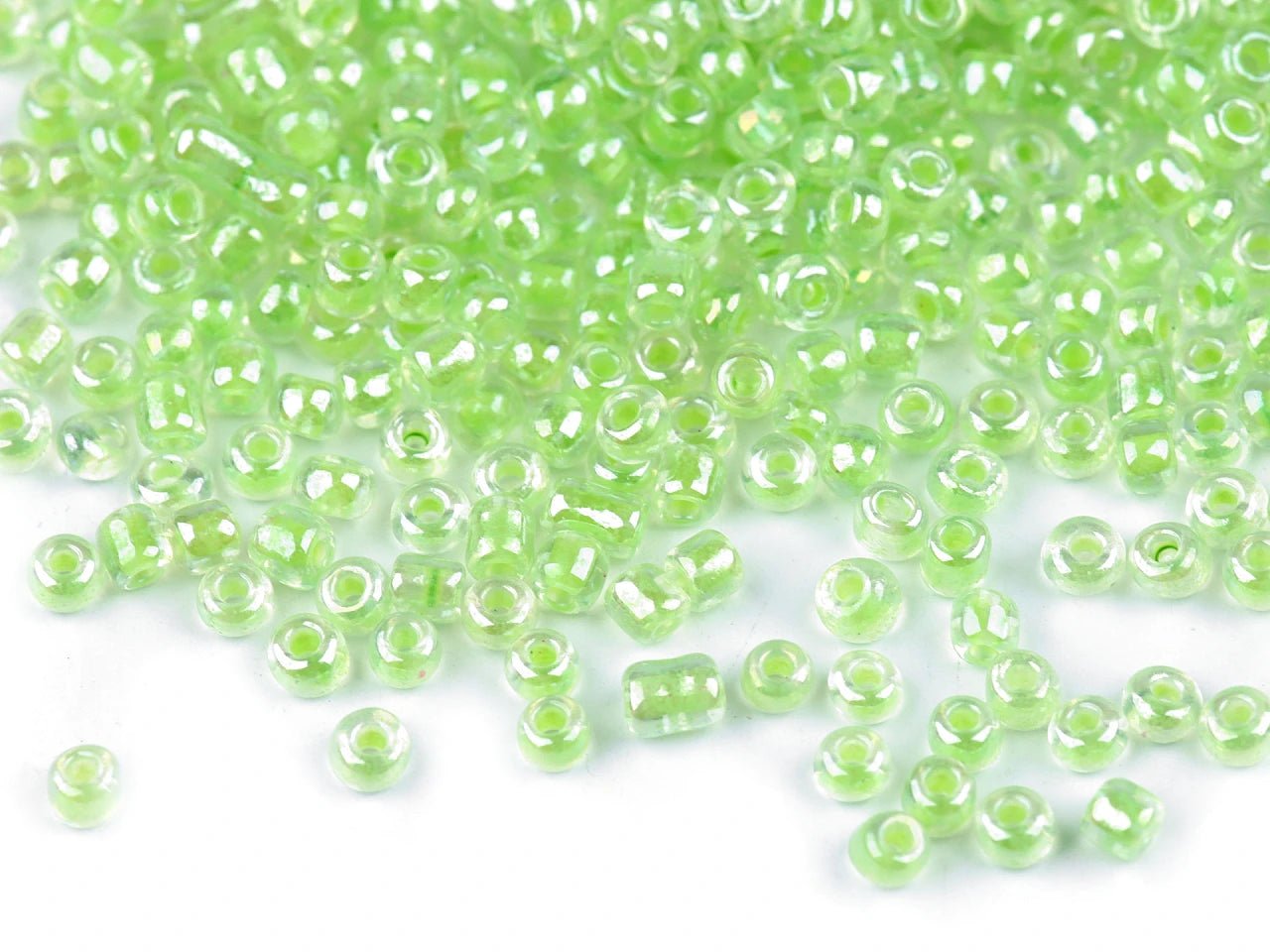 Stikla sēkliņpērlītes 8/0 | 3 mm 50 g| dažādas krāsas