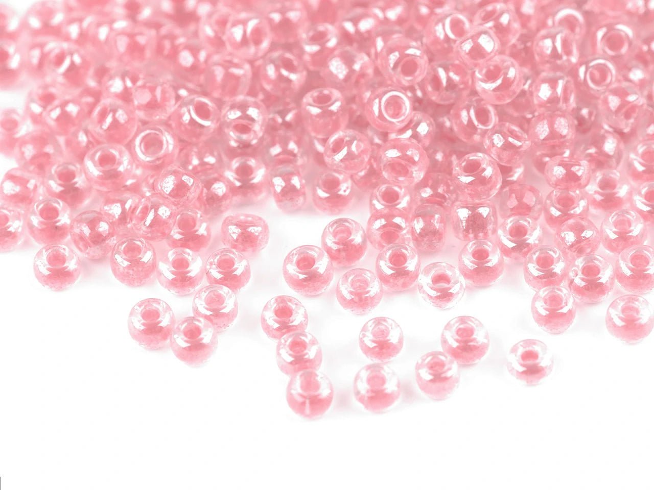 Stikla sēkliņpērlītes 8/0 | 3 mm 50 g| dažādas krāsas