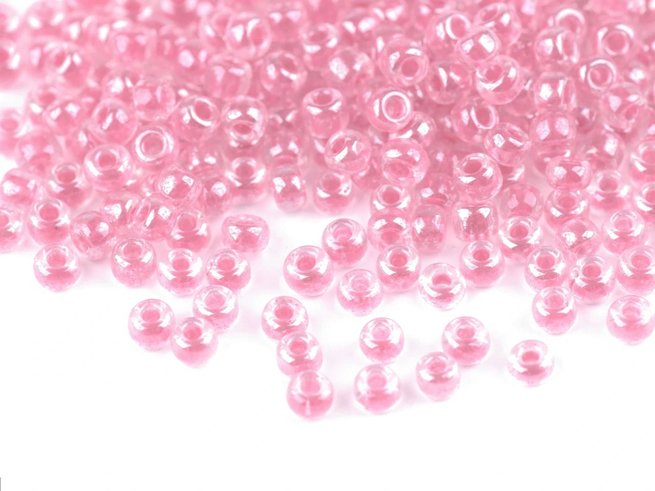 Stikla sēkliņpērlītes 8/0 | 3 mm 50 g| dažādas krāsas